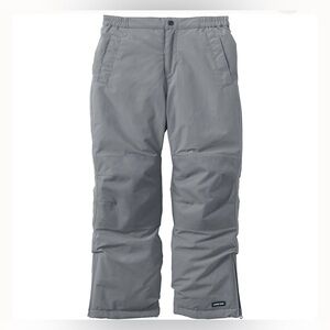Land’s End Boys Waterproof Insulated Snow Pants in Graphite| Size: 16